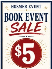 $5 Sale Selected books and materials While supplies last